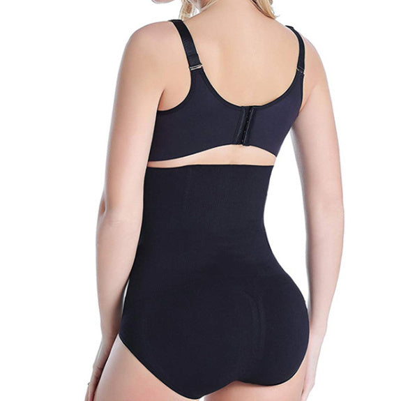 Breathable High-Waisted Silicone Shaping Panties – Tummy Control & Body Smoothing Underwear