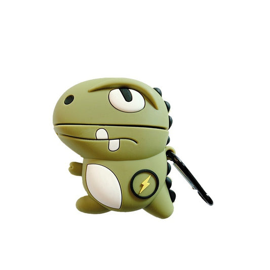 Fashion Dinosaur Protective Box Bluetooth Wireless Earphone Cover Stereo Silicone