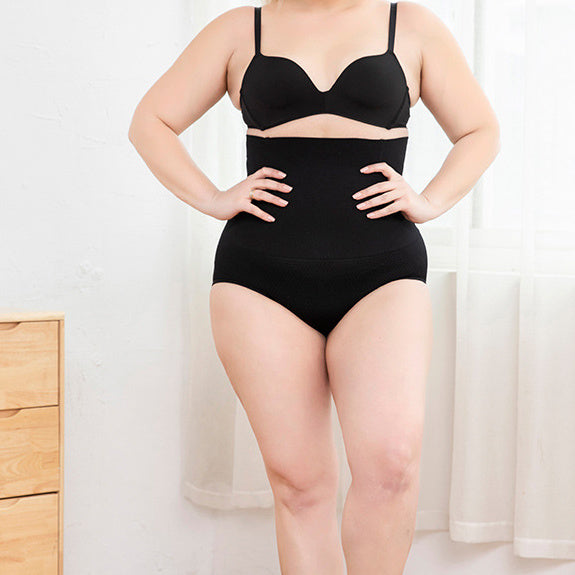 Breathable High-Waisted Silicone Shaping Panties – Tummy Control & Body Smoothing Underwear