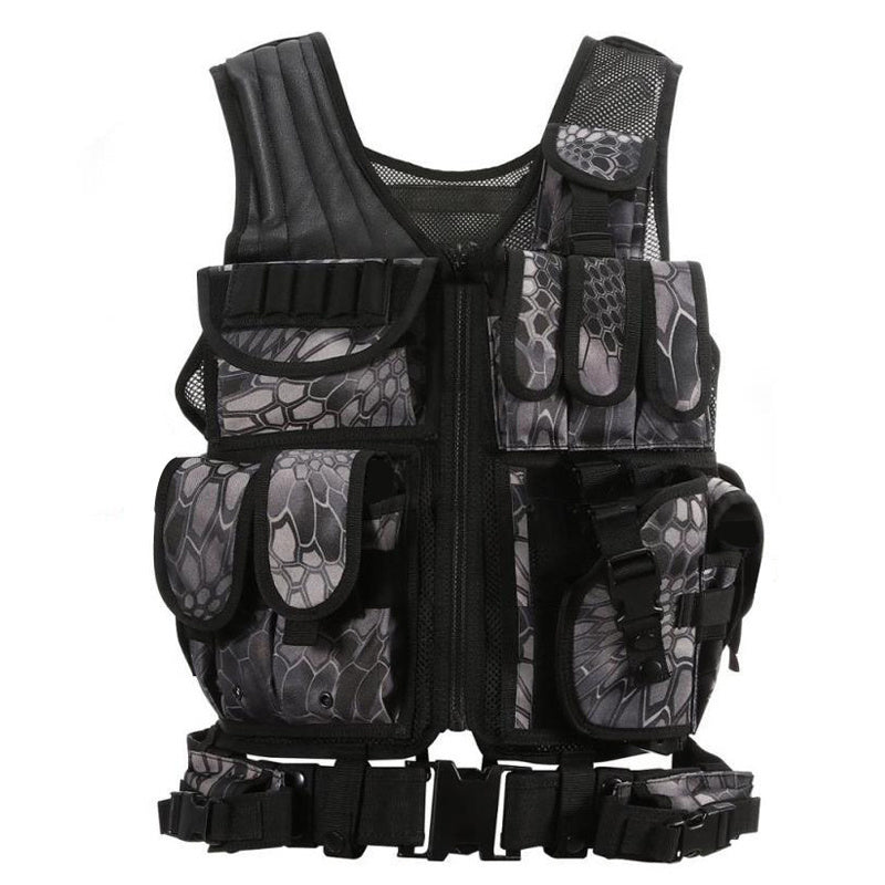 Tactical Military Vest – Molle Combat Armor Plate Carrier for Airsoft, Hunting & Outdoor Training