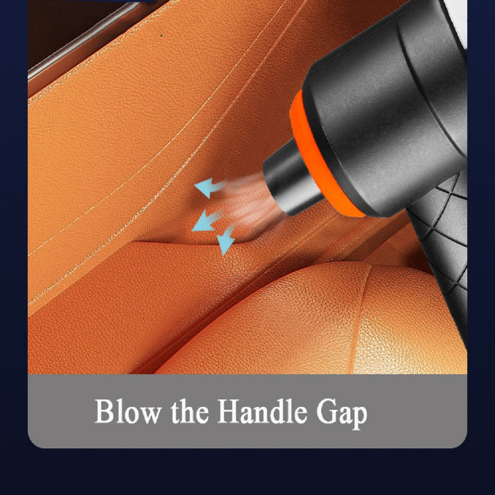 Mini Car Vacuum Cleaner – Wireless, Powerful Suction for Car & Home Cleaning