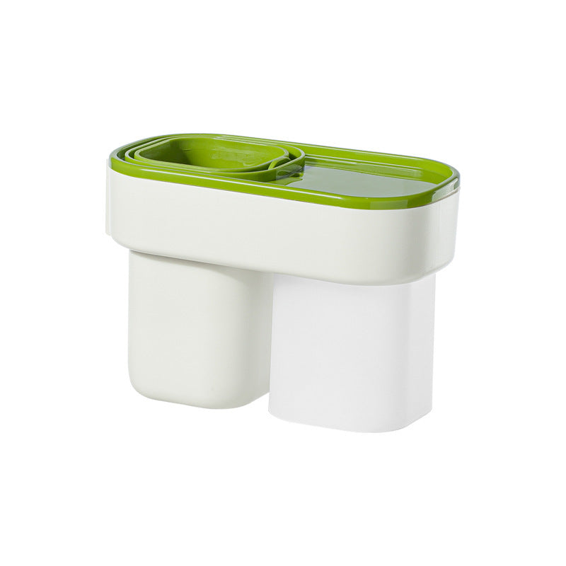 Fashion Dental Appliance Storage Rack Double Cup