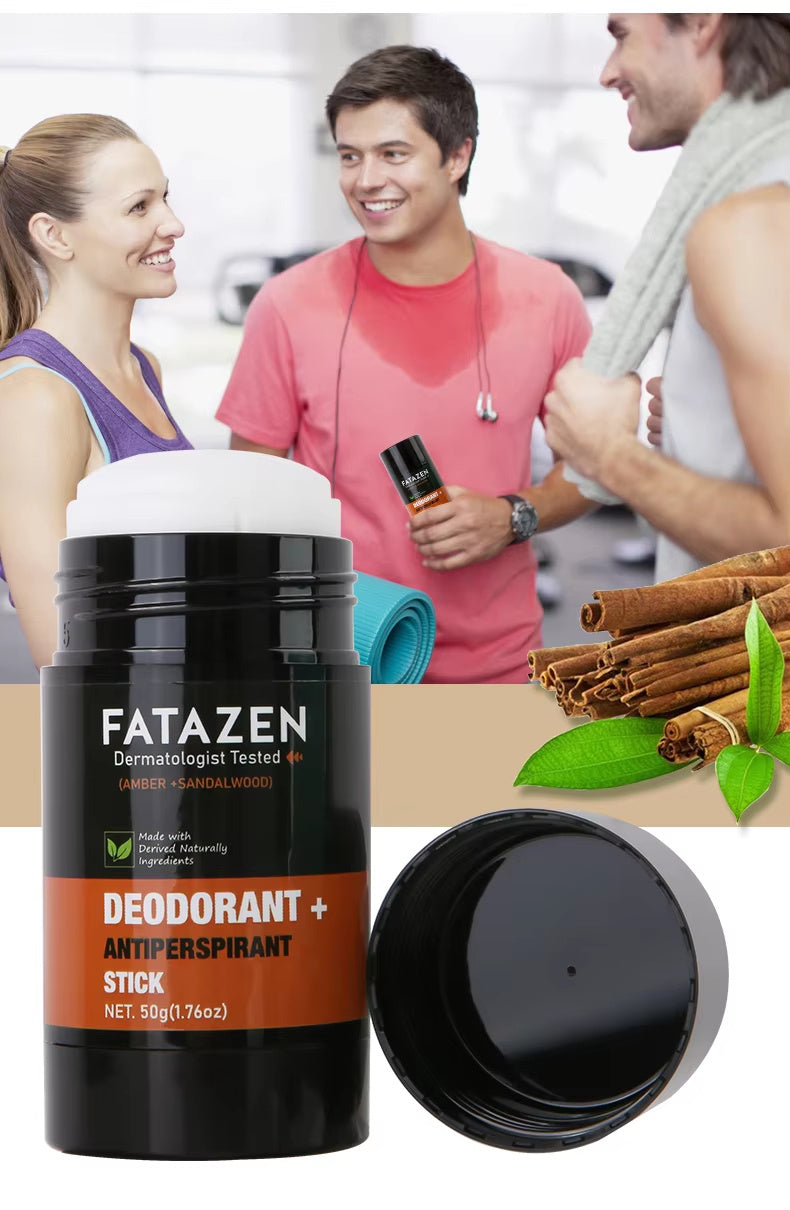 Herbal Deodorant Antiperspirant Stick Body Glide Natural Vegan Sandal Amber Sweat Odor Balm Deodorant Stick