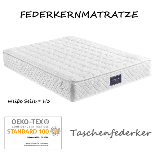 PU Doppelbettrahmen 140x200 Cm Mit Matratze - Germany