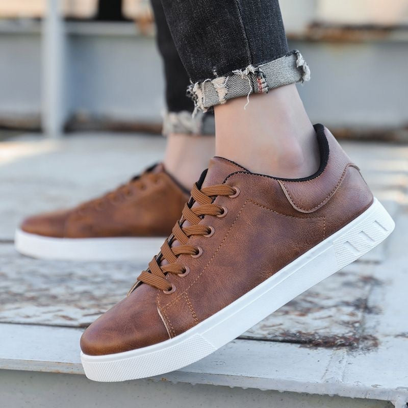 Lace-up Flat Shoes Men's Fashion Casual Shoes 2025