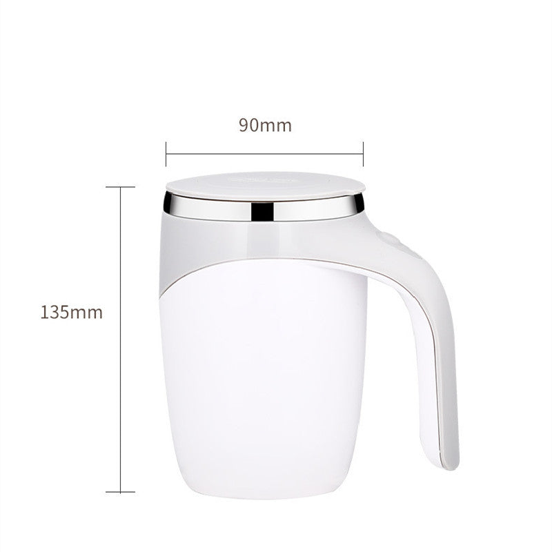 Rechargeable Self-Stirring Coffee Mug – Lazy Magnetic Mixing Cup for Milkshakes
