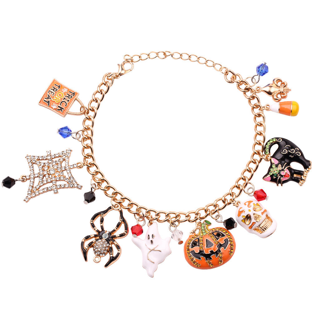 Female Halloween alloy bracelet