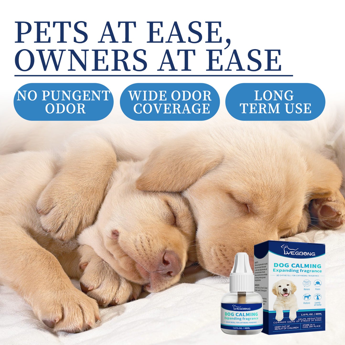 Relieve The Restlessness And Comfortable Calmness Of Cats and dogs With Care Solution