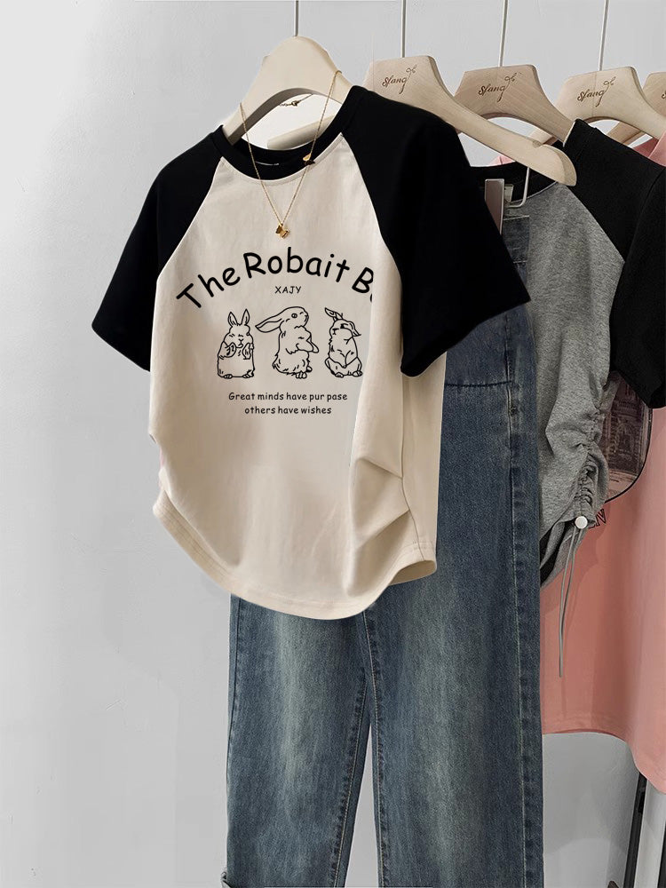 Sweet & Spicy Women's Cropped T-Shirt – Soft Cotton Tee for Casual Style