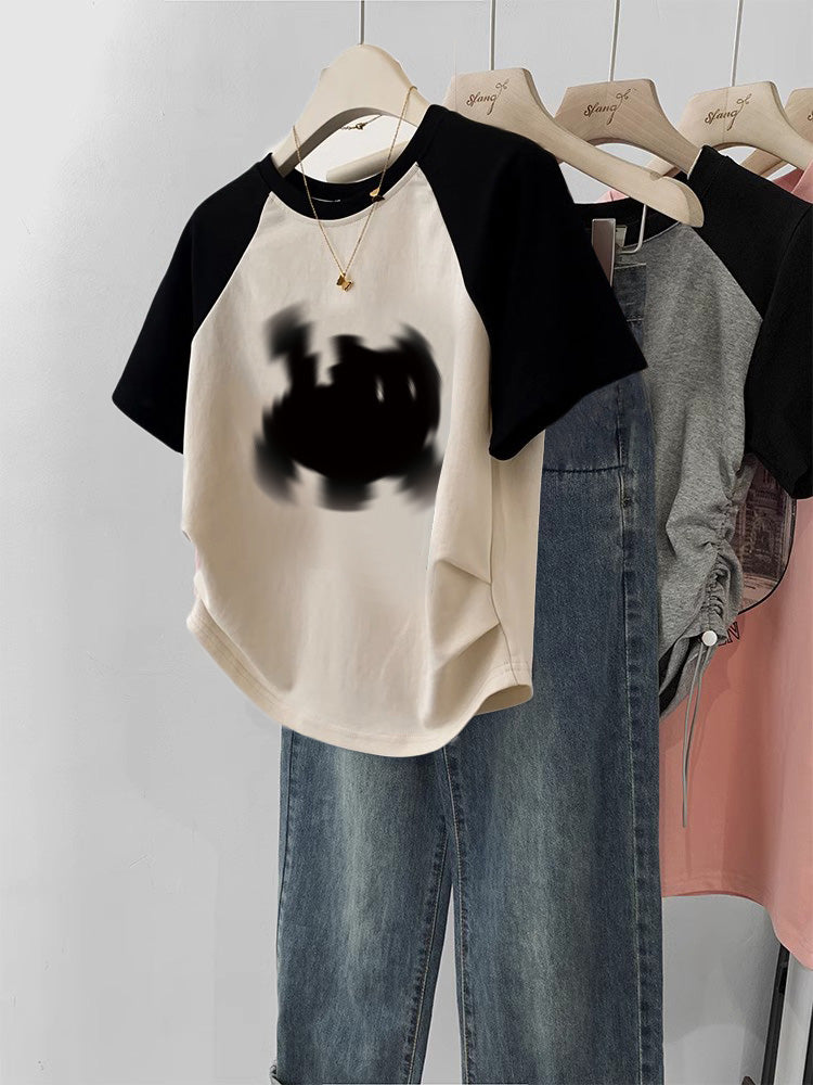 Sweet & Spicy Women's Cropped T-Shirt – Soft Cotton Tee for Casual Style