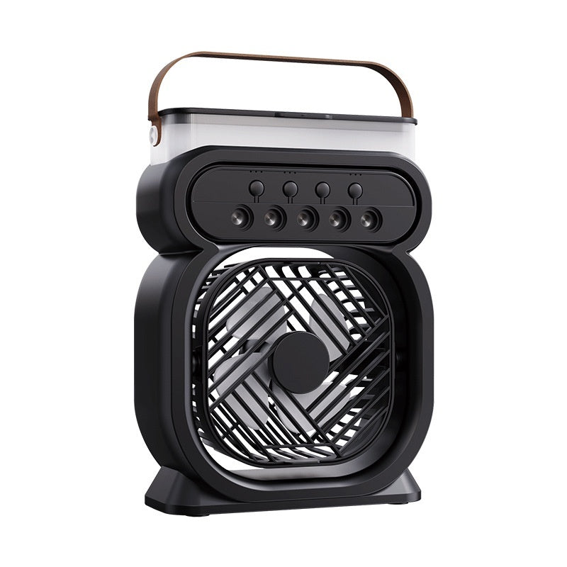 3-in-1 Air Cooler – Portable Evaporative Fan, Humidifier & LED Light